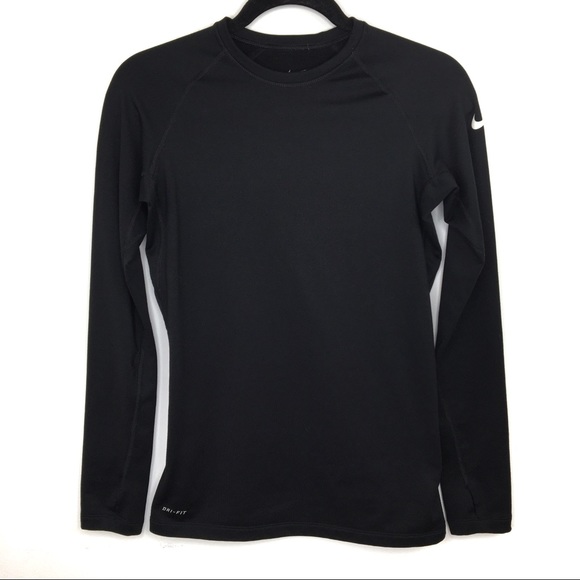 dri fit black long sleeve